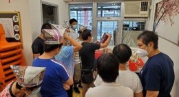 房協友里 長幼週末油漆班 (觀塘花園大廈)