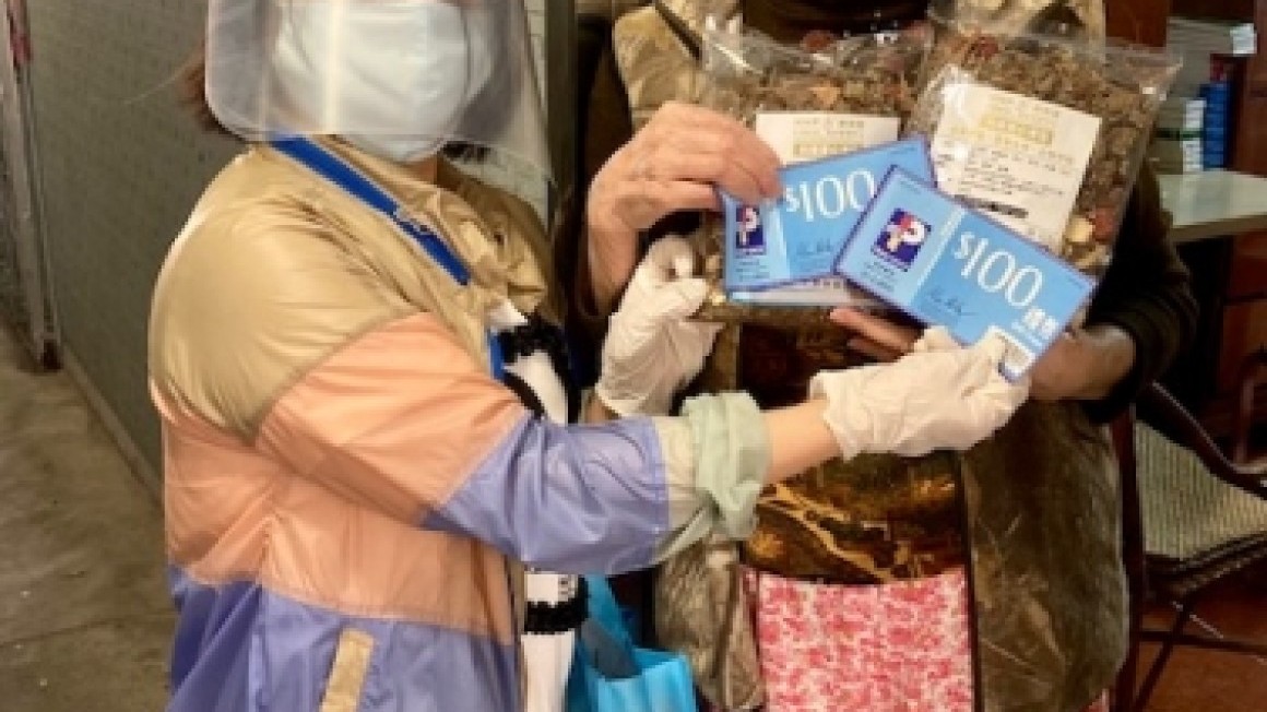 房協友里 義工同行送暖