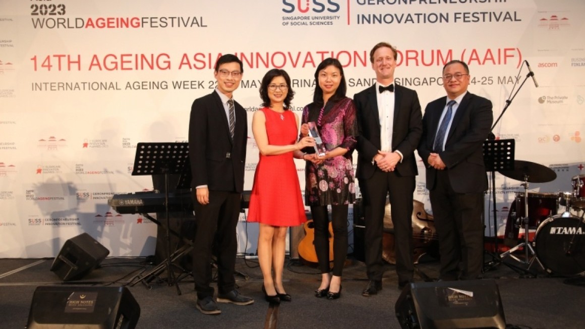 Innovation of the Year- Ageing-in-place Model of the 11th Asia Pacific Eldercare Innovation Awards 2023 (2023-05)