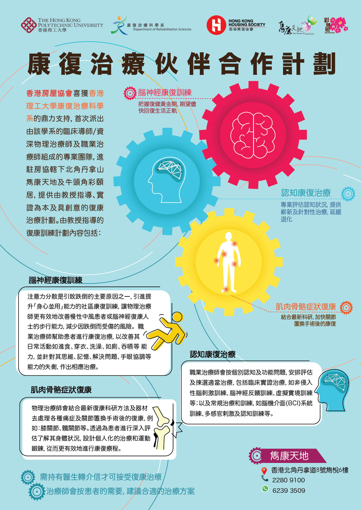 香港房屋协会与香港理工大学康复治疗科学系 康复治疗伙伴合作计划