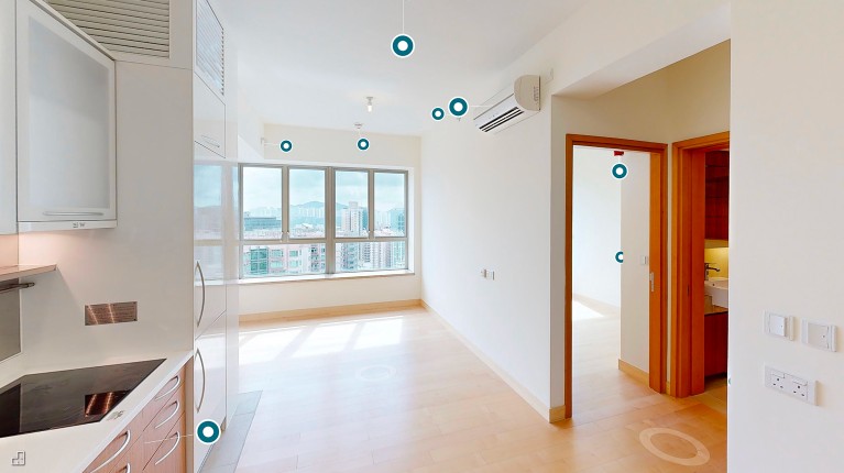 1房 + 1儲物房 + 開放式廚房