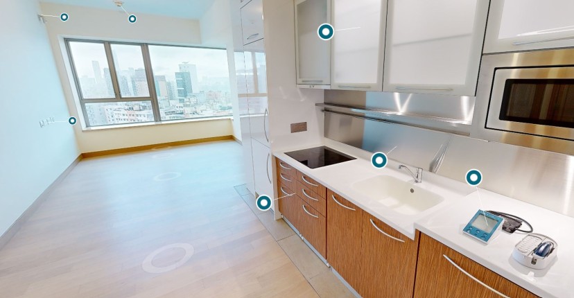 2房 + 開放式廚房